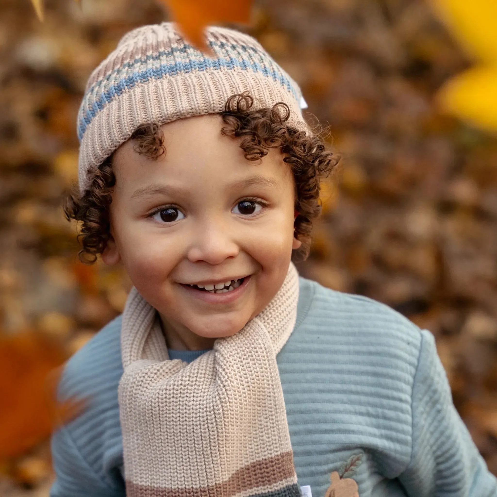 Little Dutch Hat - Brown - Forest Friends - Stripe