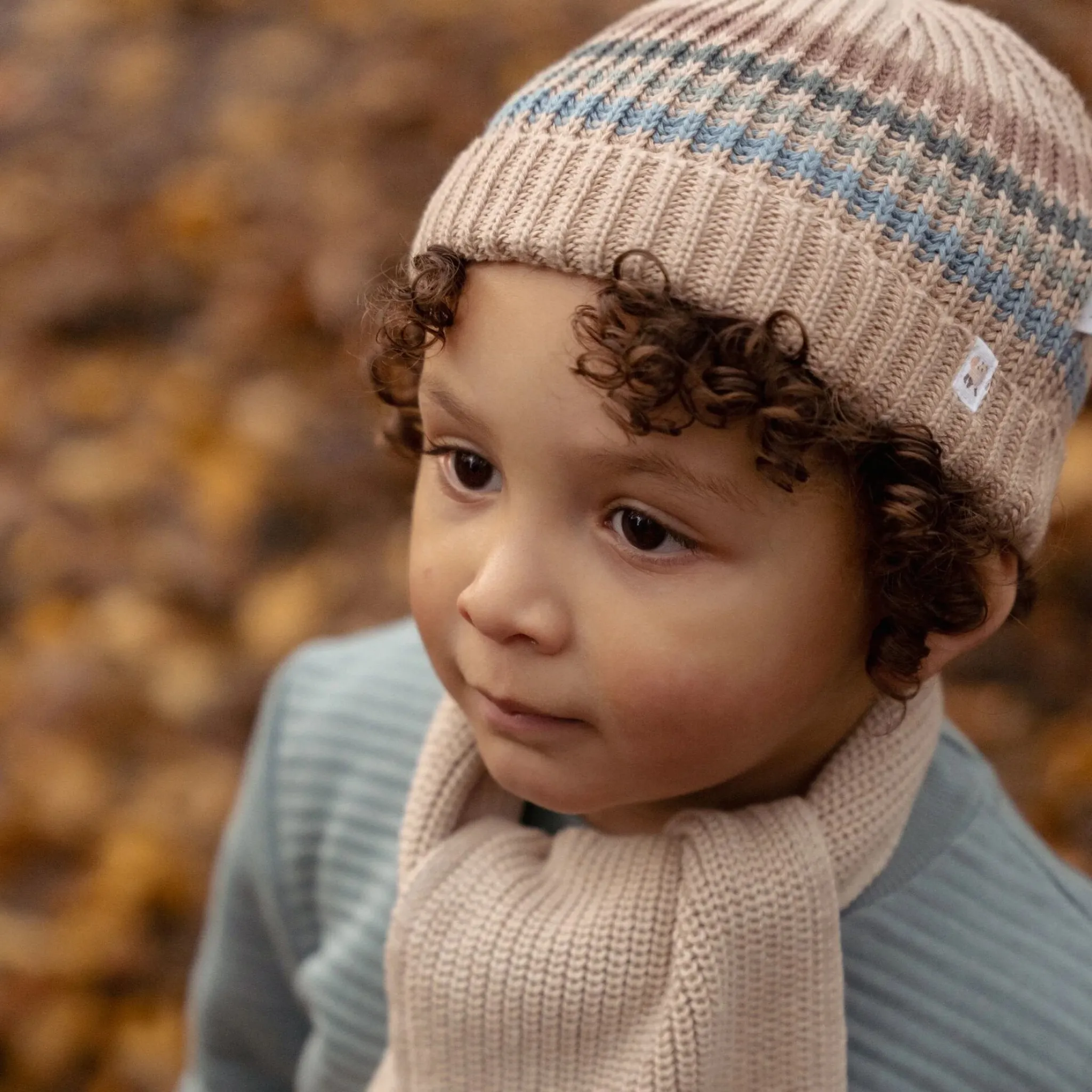 Little Dutch Hat - Brown - Forest Friends - Stripe