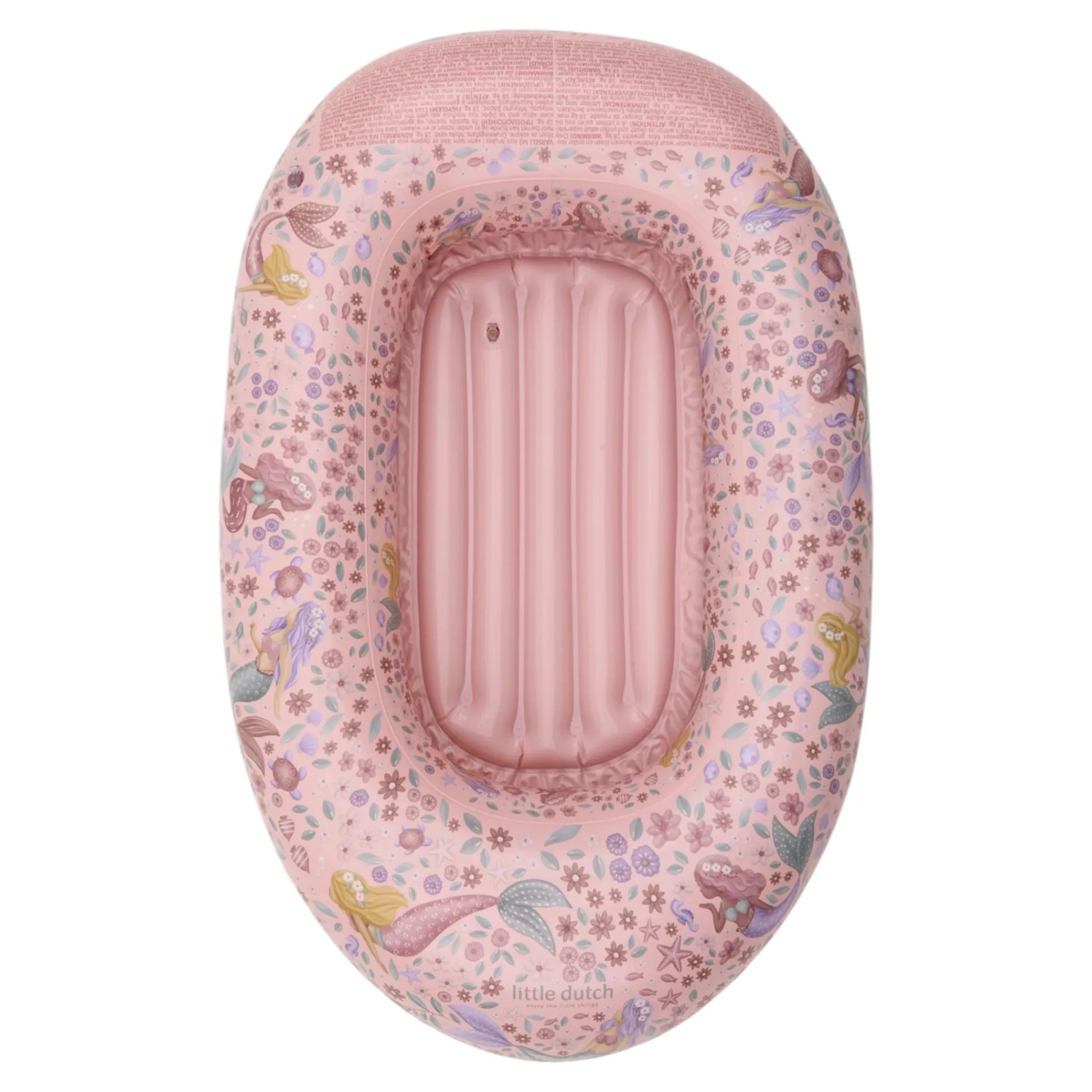 Little Dutch Inflatable Boat - Pink - Dreamy Mermaid Hot