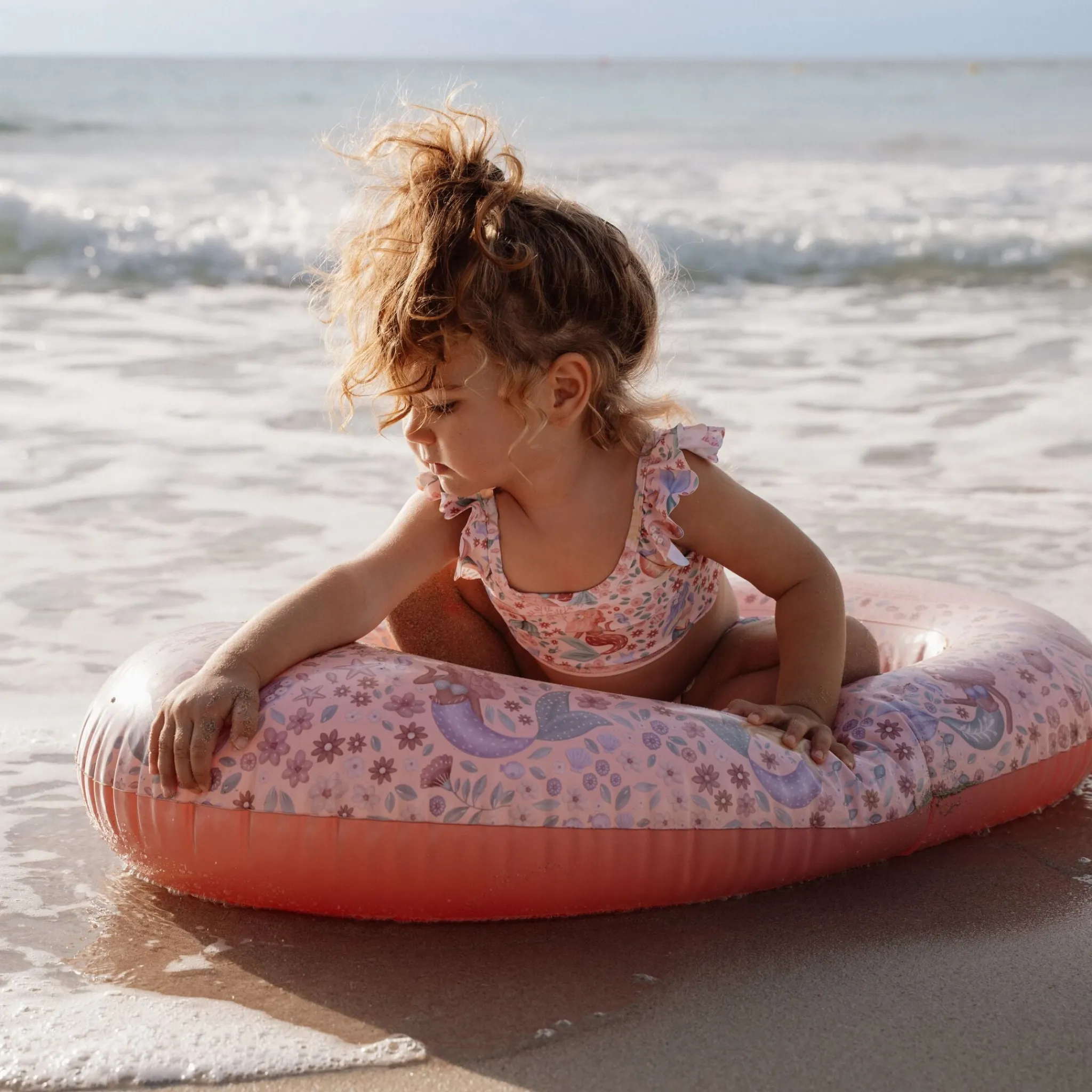 Little Dutch Inflatable Boat - Pink - Dreamy Mermaid Hot
