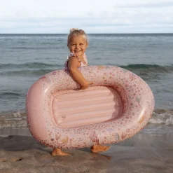 Little Dutch Inflatable Boat - Pink - Dreamy Mermaid Hot