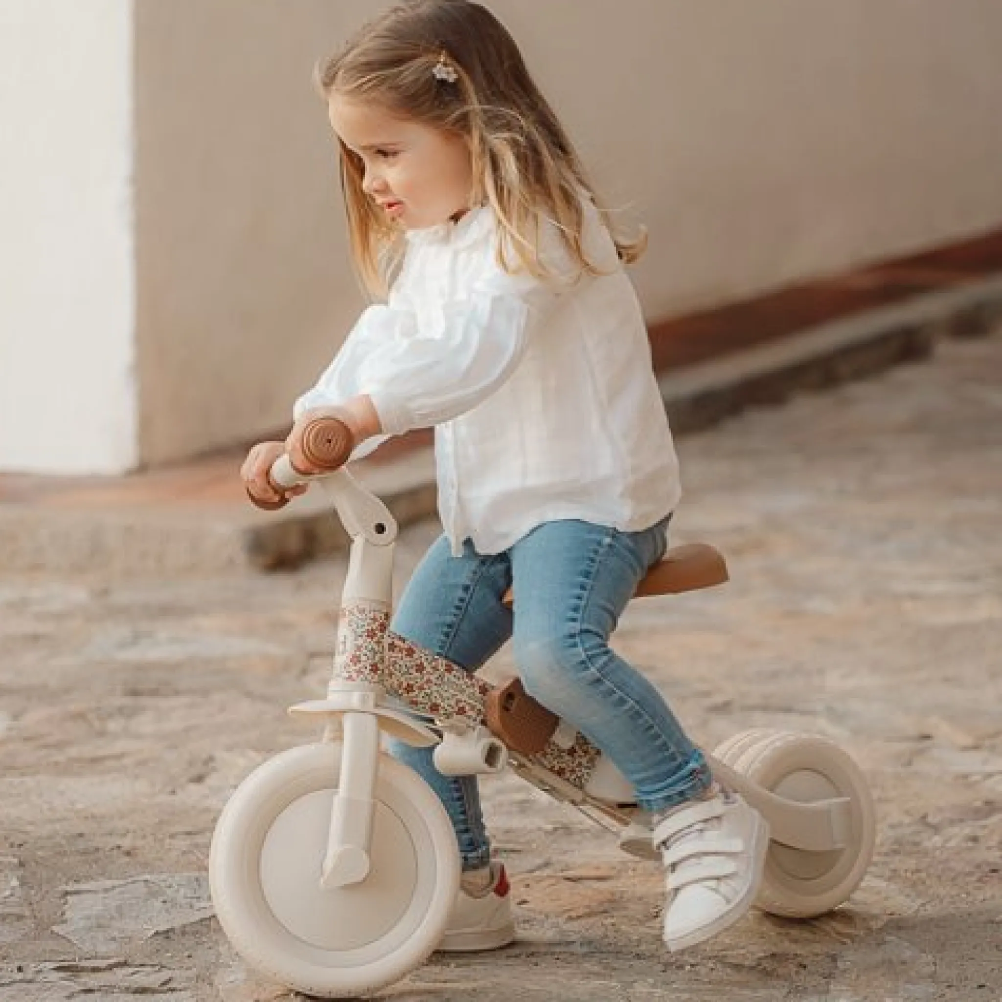 Little Dutch 4 in 1 tricycle off white Online