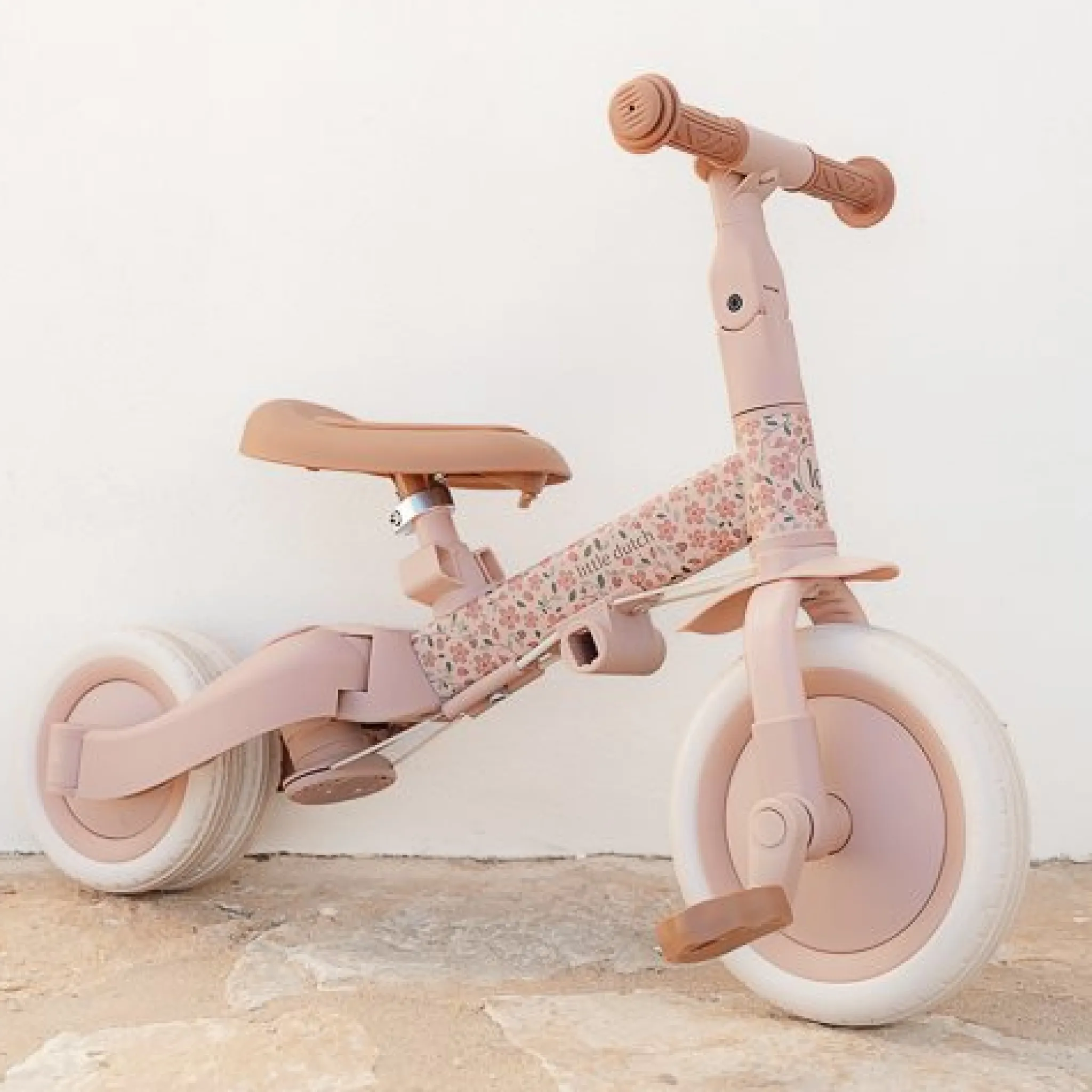 Little Dutch 4 in 1 tricycle Pink Hot