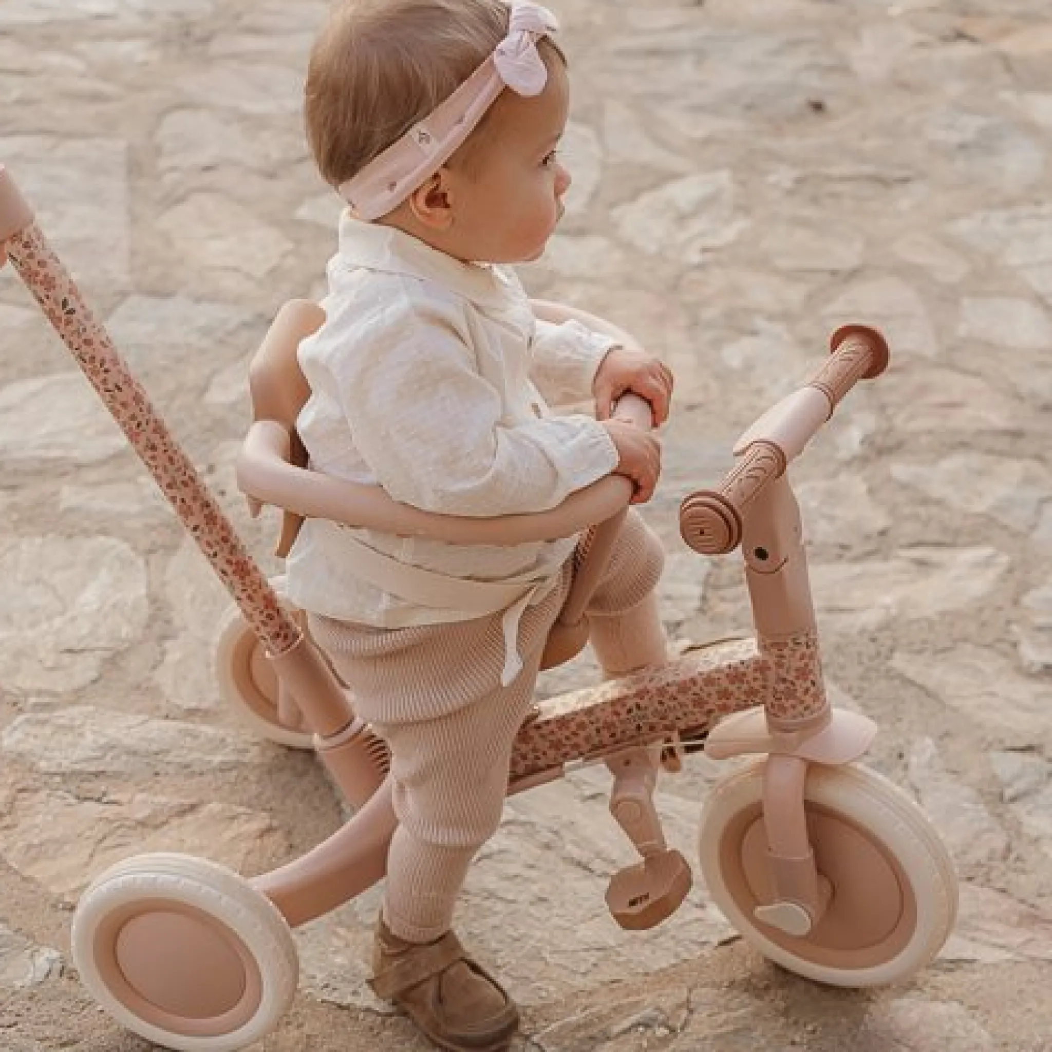 Little Dutch 4 in 1 tricycle Pink Hot