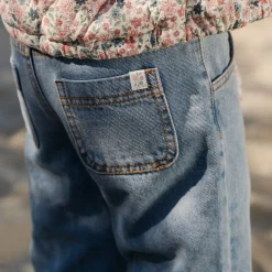 Little Dutch Jeans belt - Blue Discount