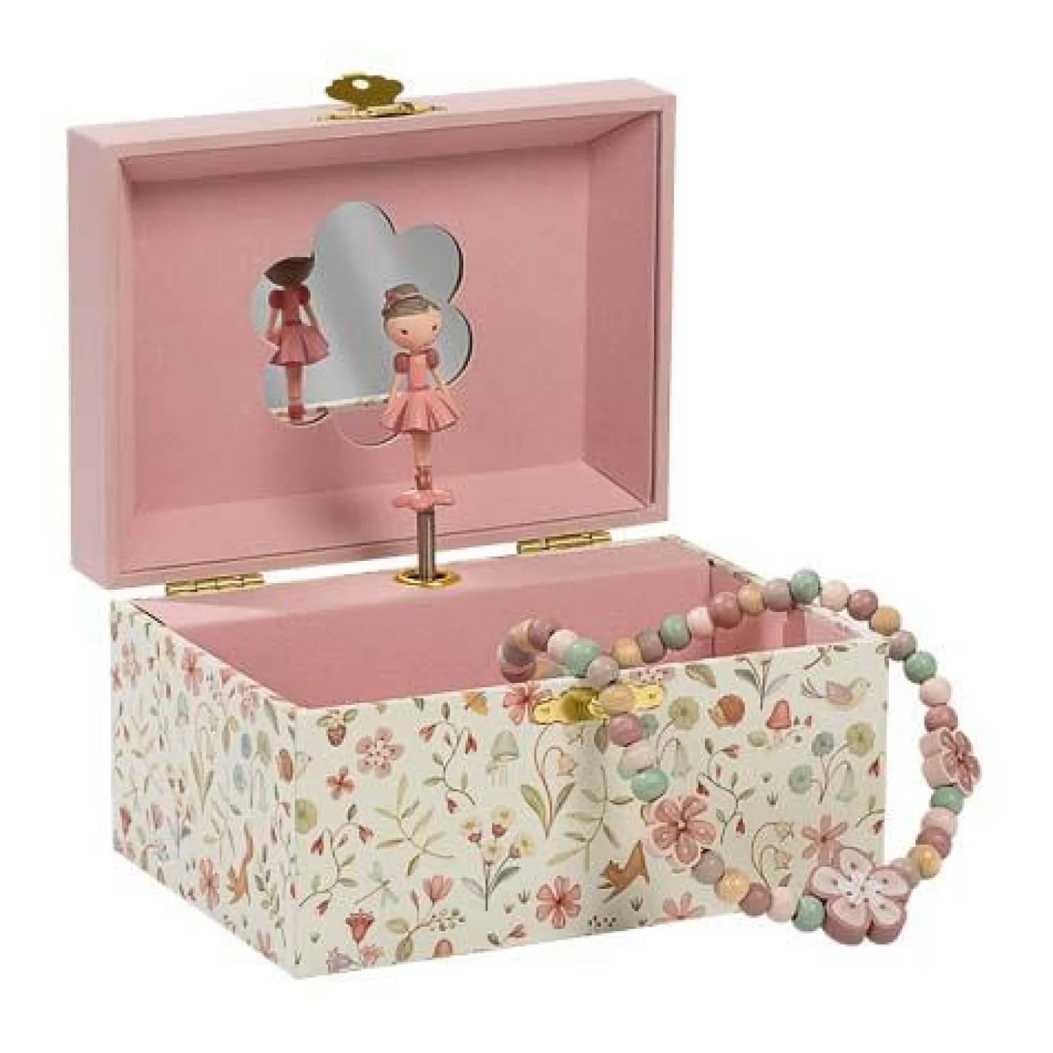 Little Dutch Jewelry box with music - Rosa Discount