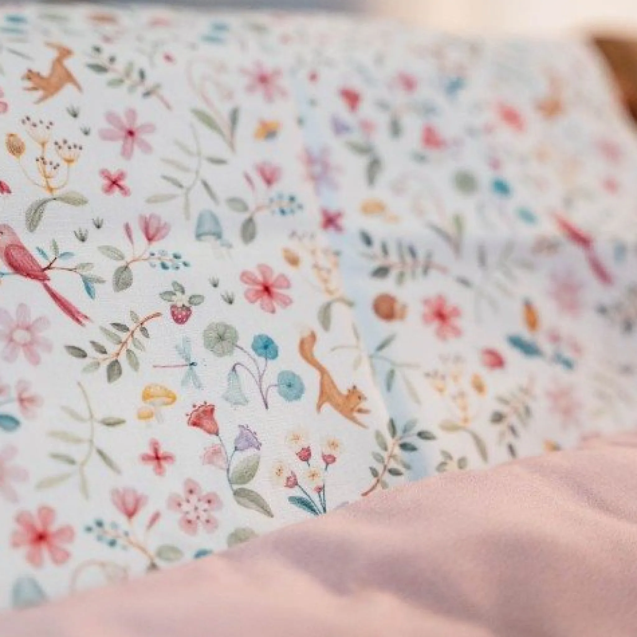 Little Dutch Junior duvet cover - Multicolored - Fairy Garden - Fairy Wonders