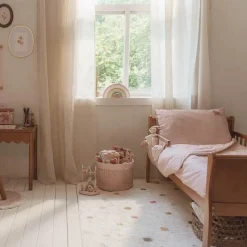 Little Dutch Junior duvet cover - Pink - Fairy Garden Online