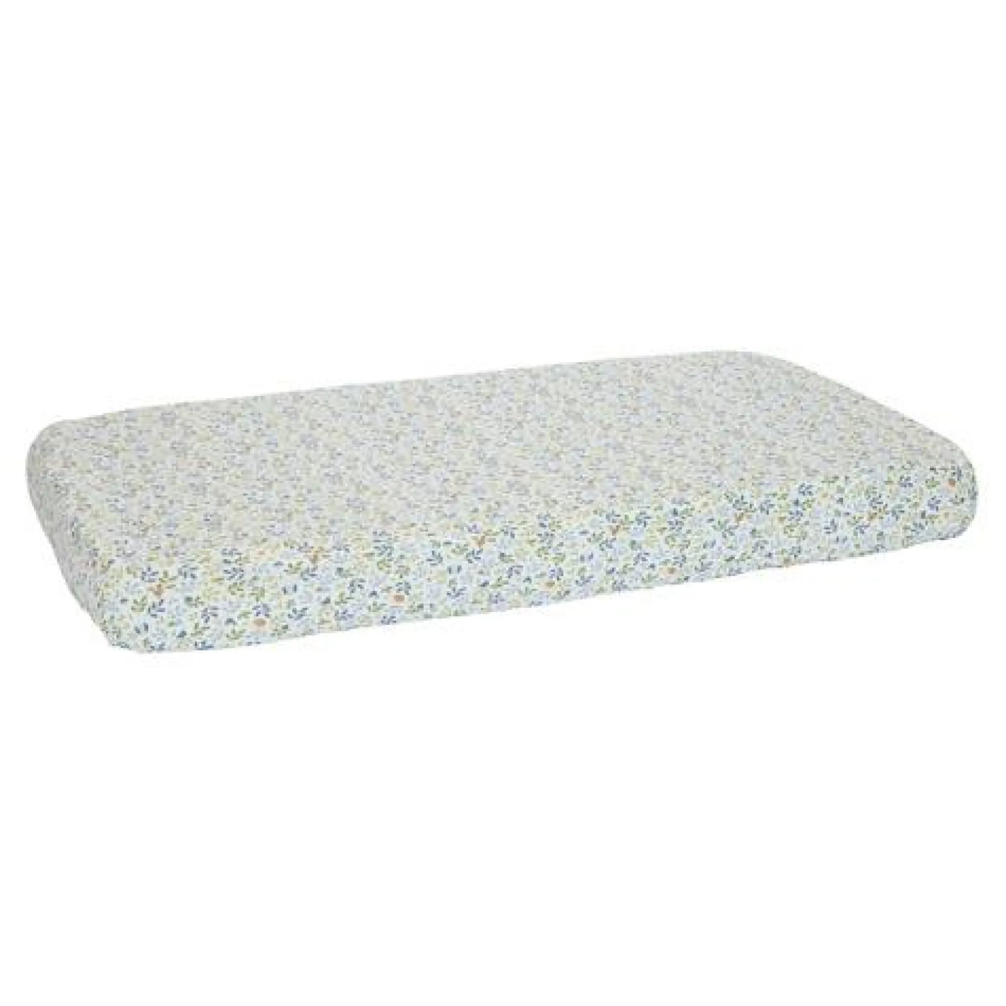 Little Dutch Junior Fitted Sheet - Blue - Size Junior - Forest Friends - Forest Adventure Online