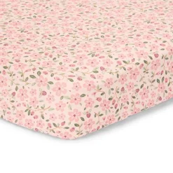 Little Dutch Junior Fitted sheet - Pink - Size Junior - Fairy Garden - Fairy Floral Discount