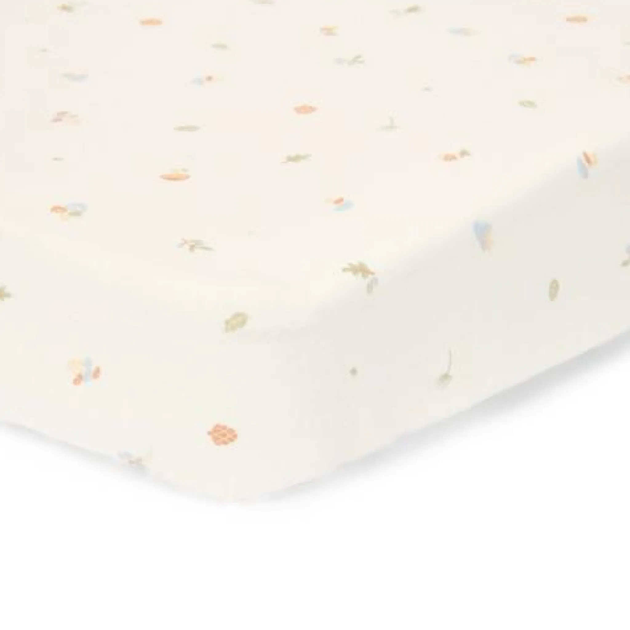 Little Dutch Junior Fitted sheet - White - Size Junior - Forest Friends - Forest Treasures Online