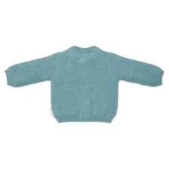 Little Dutch Knitted cardigan - Blue - Forest Friends