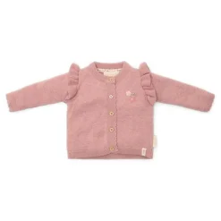 Little Dutch Knitted cardigan - Pink - Fairy Garden Best