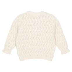 Little Dutch Knitted cardigan - White Sale