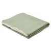 Little Dutch Knitted cradle blanket – Green – Essentials Clearance
