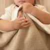 Little Dutch Knitted crib blanket - Fleece - Beige - Essentials Clearance