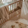 Little Dutch Knitted crib blanket - Fleece - White - Essentials Outlet