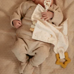 Little Dutch Knitted pants - Beige - Newborn Naturals Sale