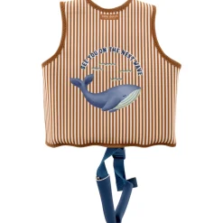 Little Dutch Life Jacket - Brown - Ocean World - 2-3 Years
