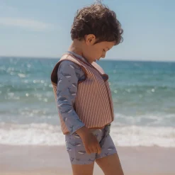 Little Dutch Life Jacket - Brown - Ocean World - 2-3 Years
