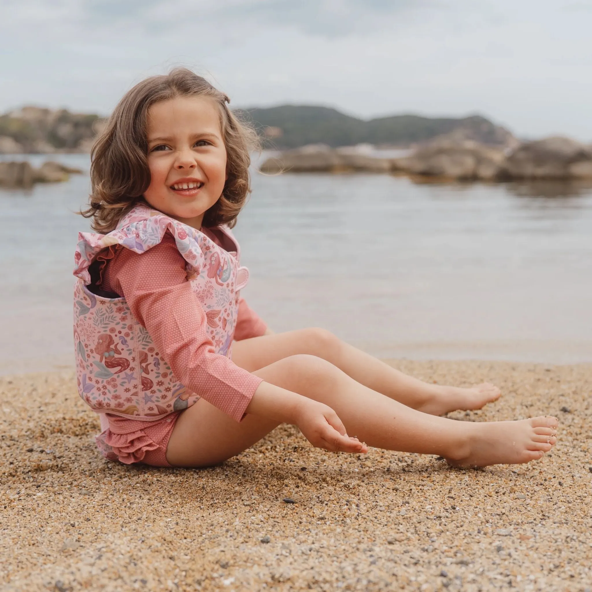 Little Dutch Life Jacket - Pink - Dreamy Mermaid - 2-3 Years Sale