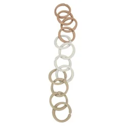 Little Dutch Little Loops toy rings - Beige New