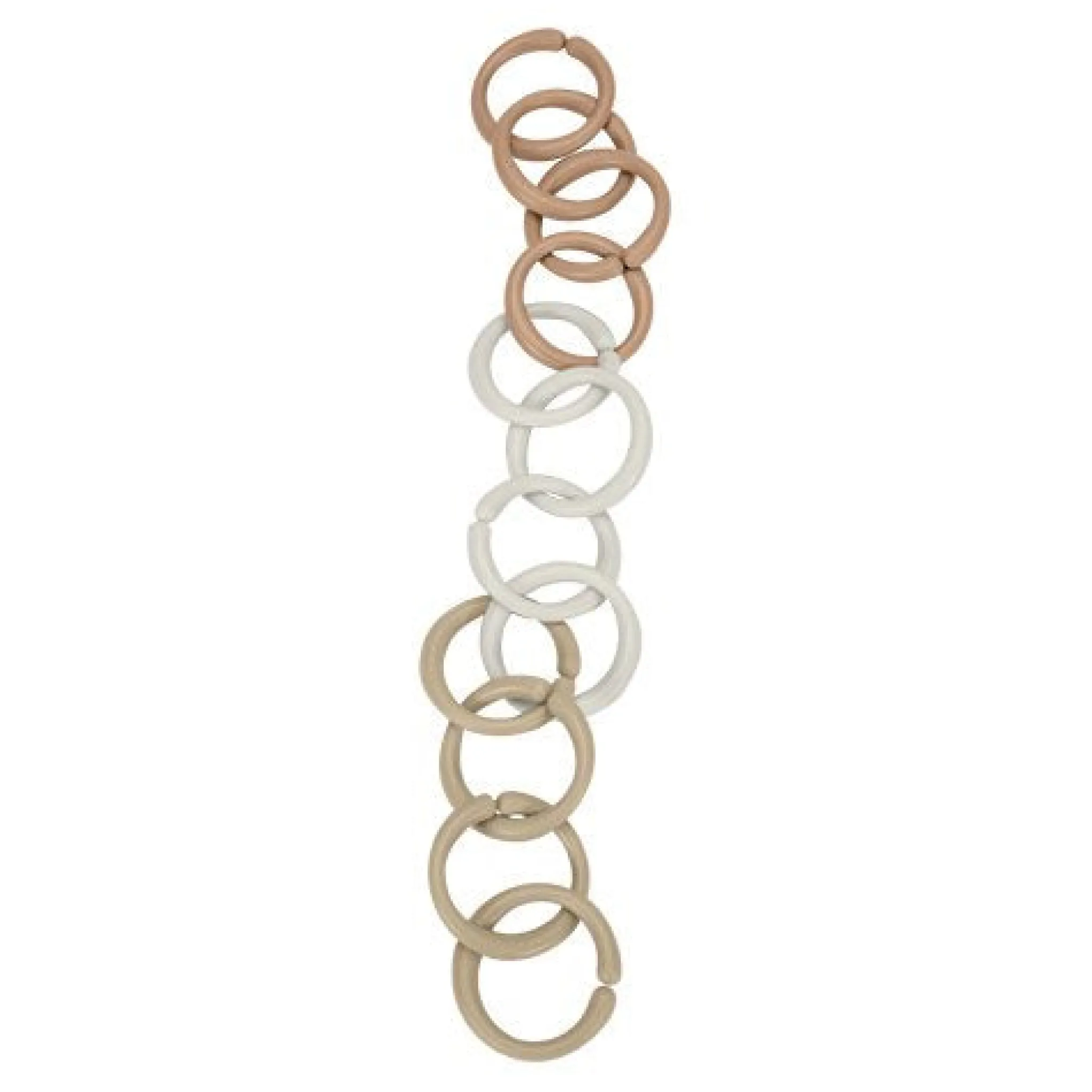 Little Dutch Little Loops toy rings - Beige New
