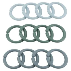 Little Dutch Little Loops Toy Rings - Blue - Forest Friends New