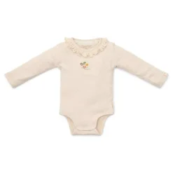 Little Dutch Long sleeve romper - Sand - Little Farm - Print