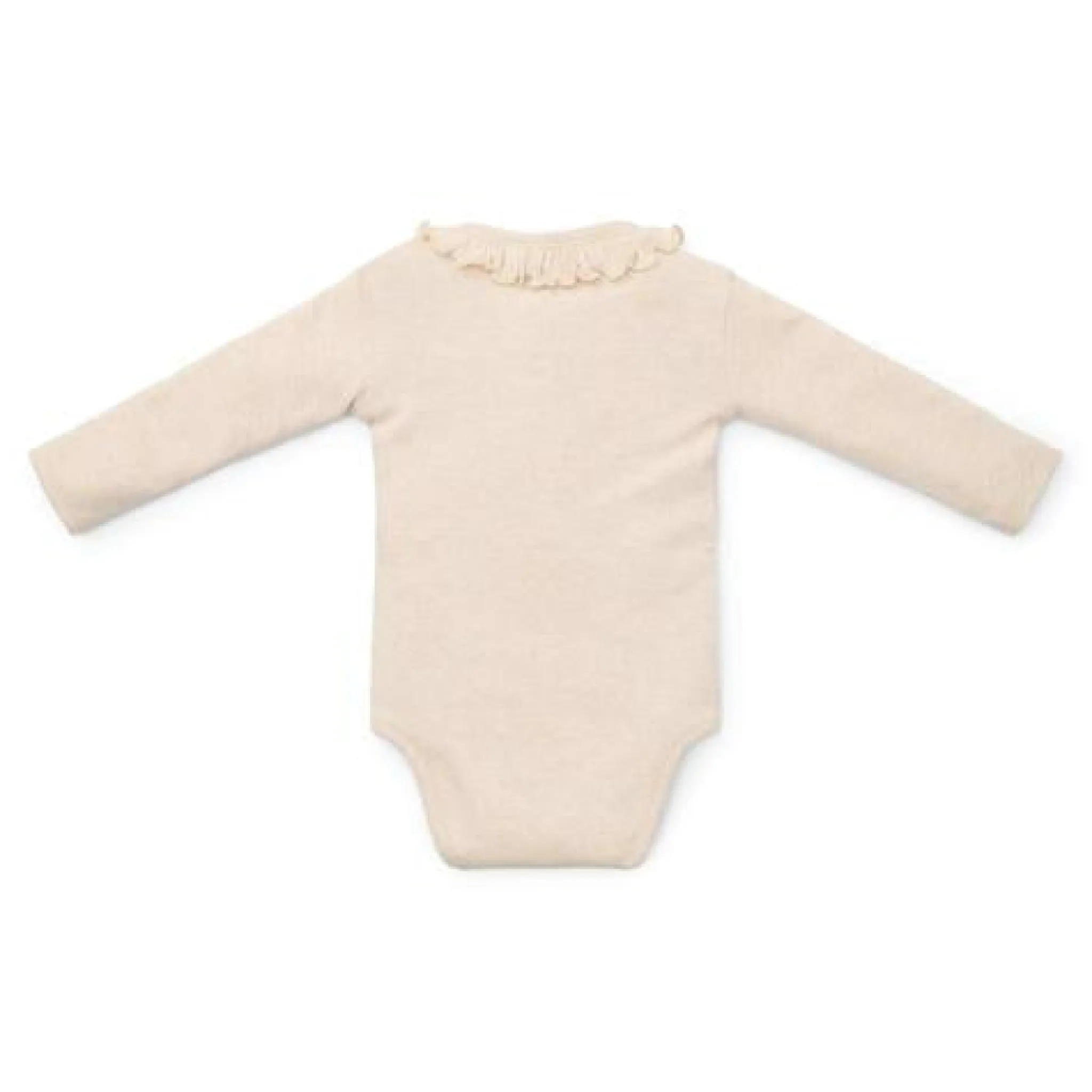 Little Dutch Long sleeve romper - Sand - Little Farm - Print