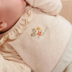 Little Dutch Long sleeve romper - Sand - Little Farm - Print