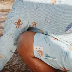 Little Dutch Long sleeve swim shirt - UPF 40 - Green - Ocean Friends Outlet