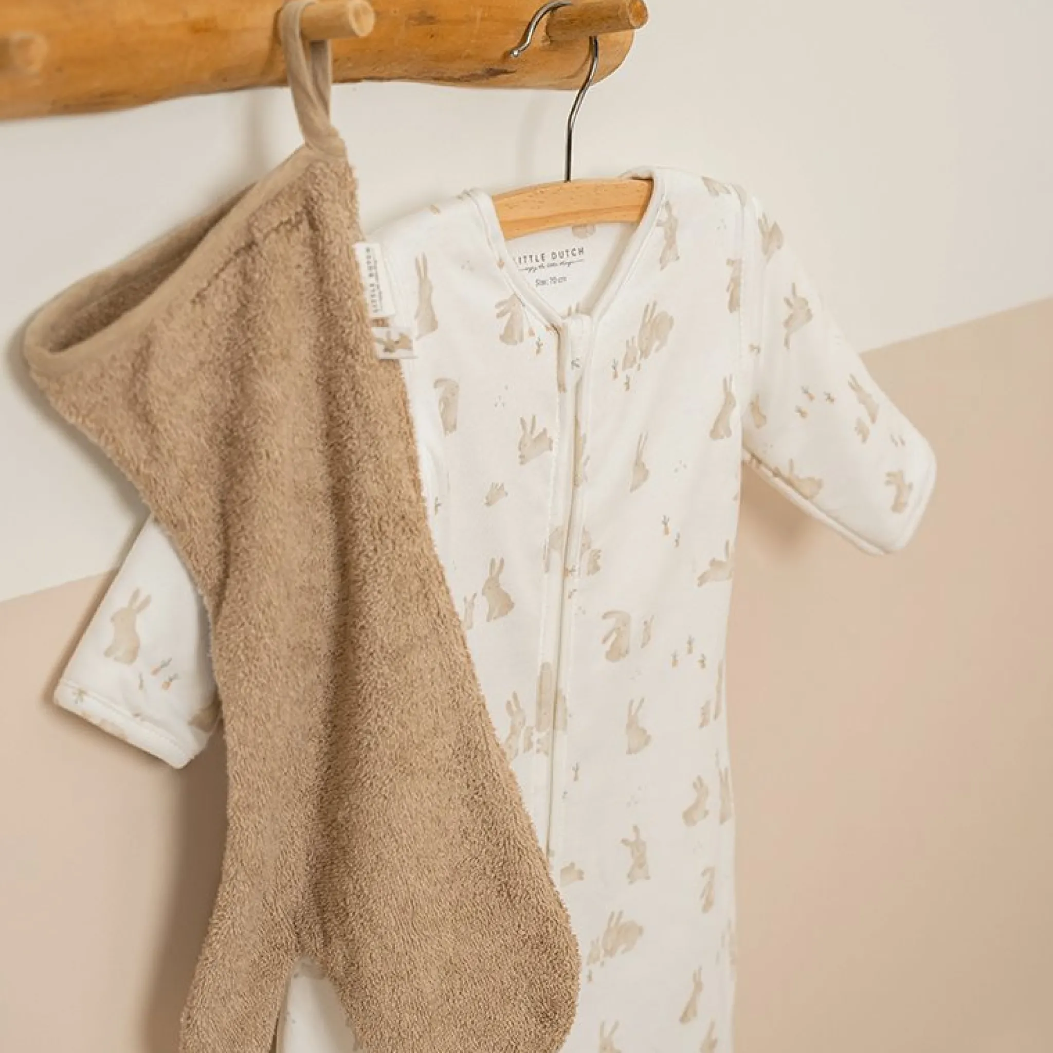 Little Dutch Long washcloth Beige Best