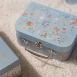 Little Dutch Luggage set - Blue - Forest Friends Hot