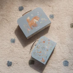 Little Dutch Luggage set - Blue - Forest Friends Hot
