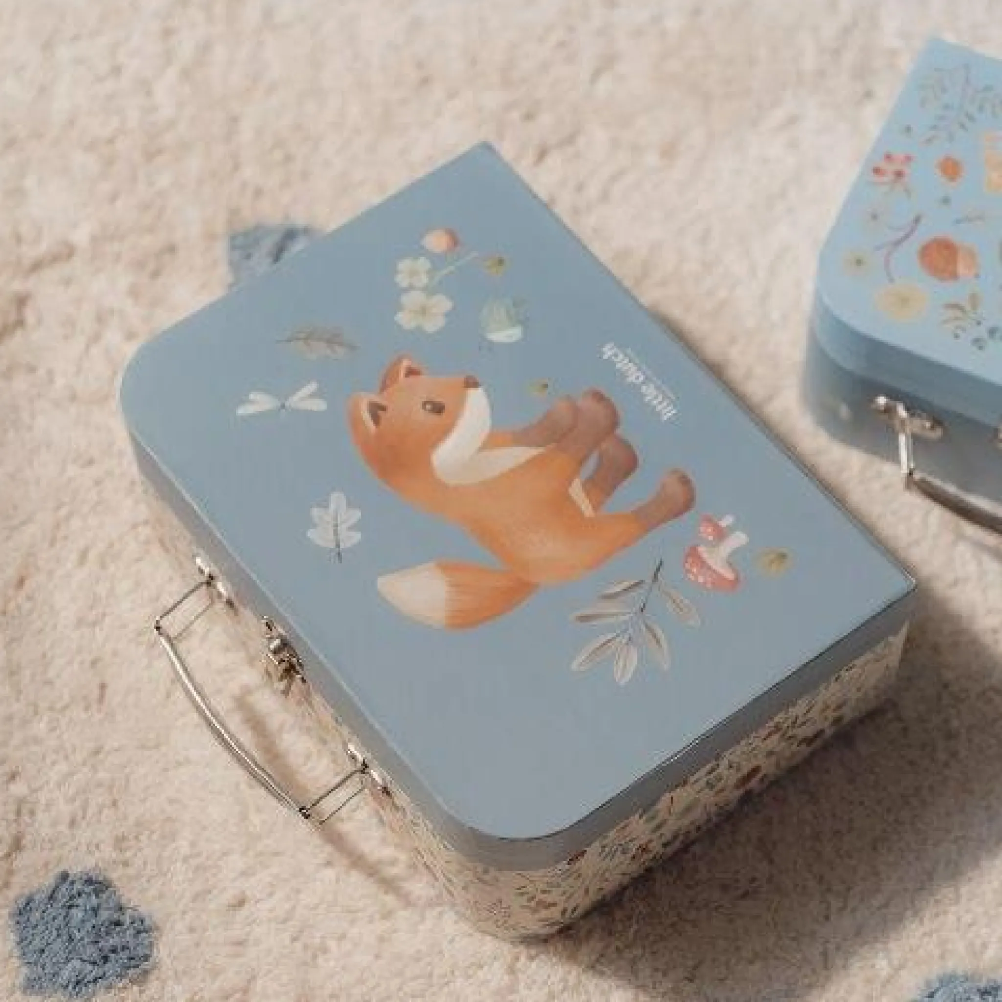 Little Dutch Luggage set - Blue - Forest Friends Hot