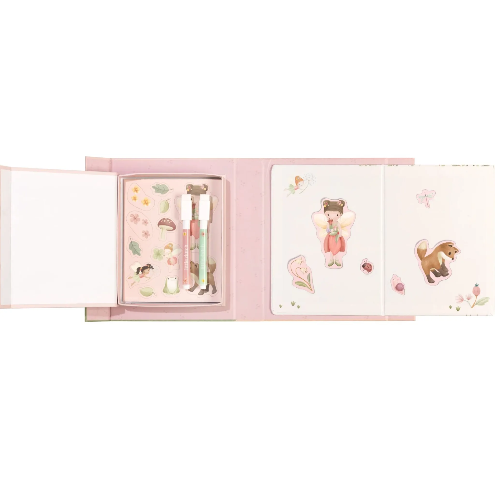 Little Dutch Magnetic activity book - Rosa Clearance