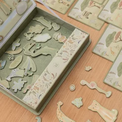 Little Dutch Magnetic game board Safari animals Clearance