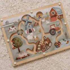 Little Dutch Magnetic maze - Multicolored - Little Farm Hot