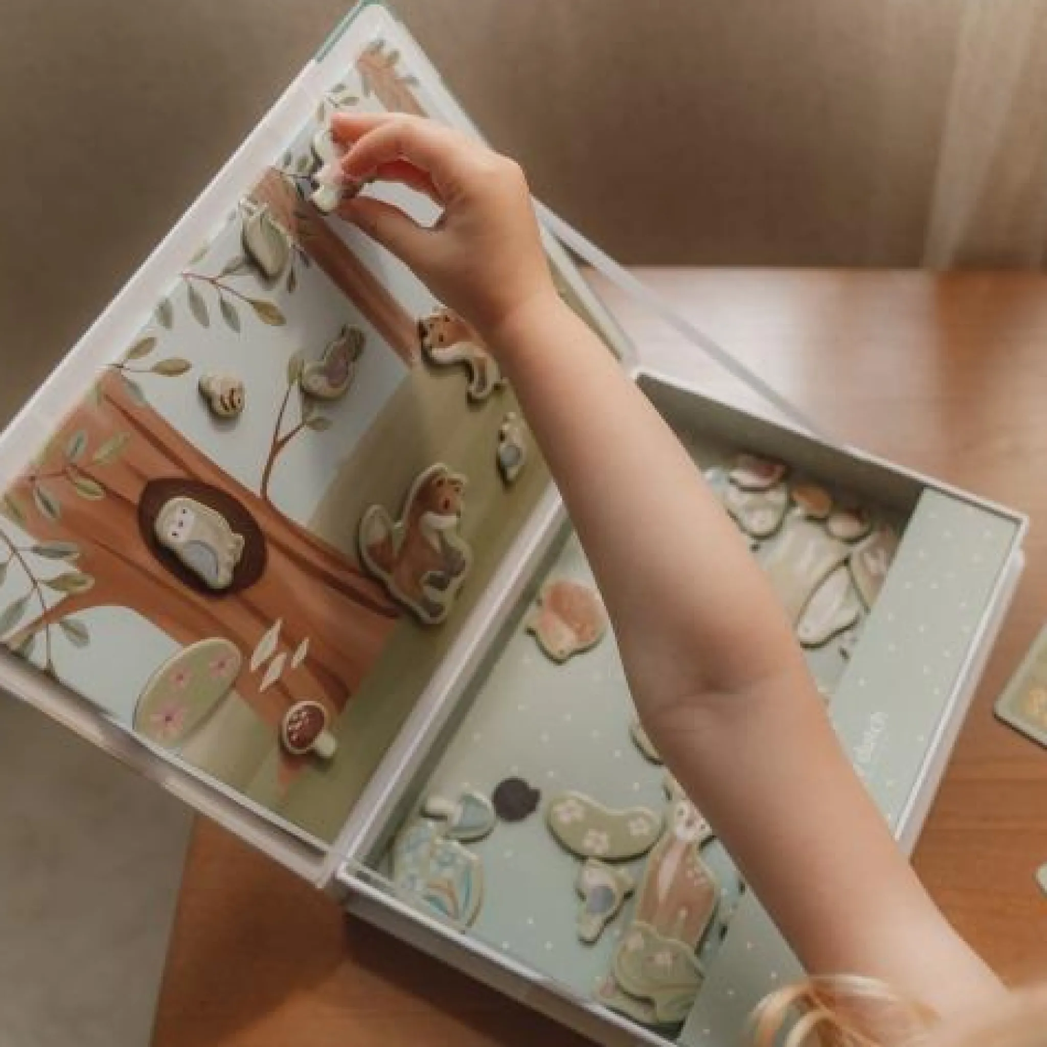 Little Dutch Magnetic play board - Multicolored - Forest Friends Sale