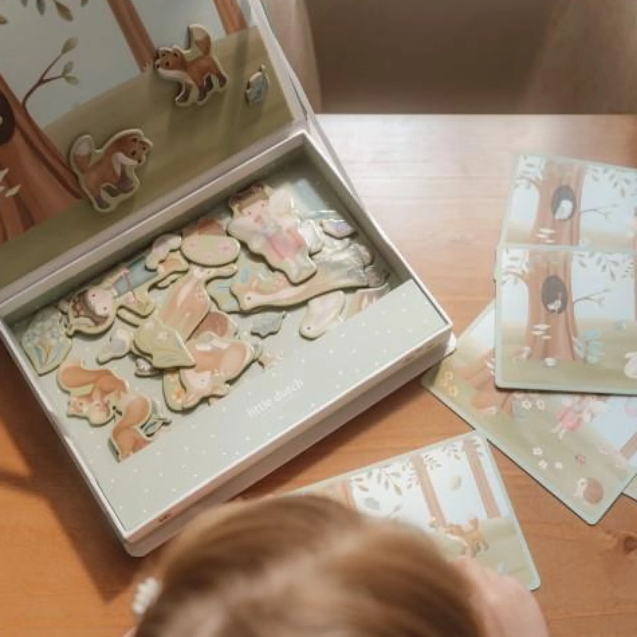 Little Dutch Magnetic play board - Multicolored - Forest Friends Sale