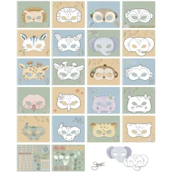 Little Dutch Making masks craft book - Jim Sale