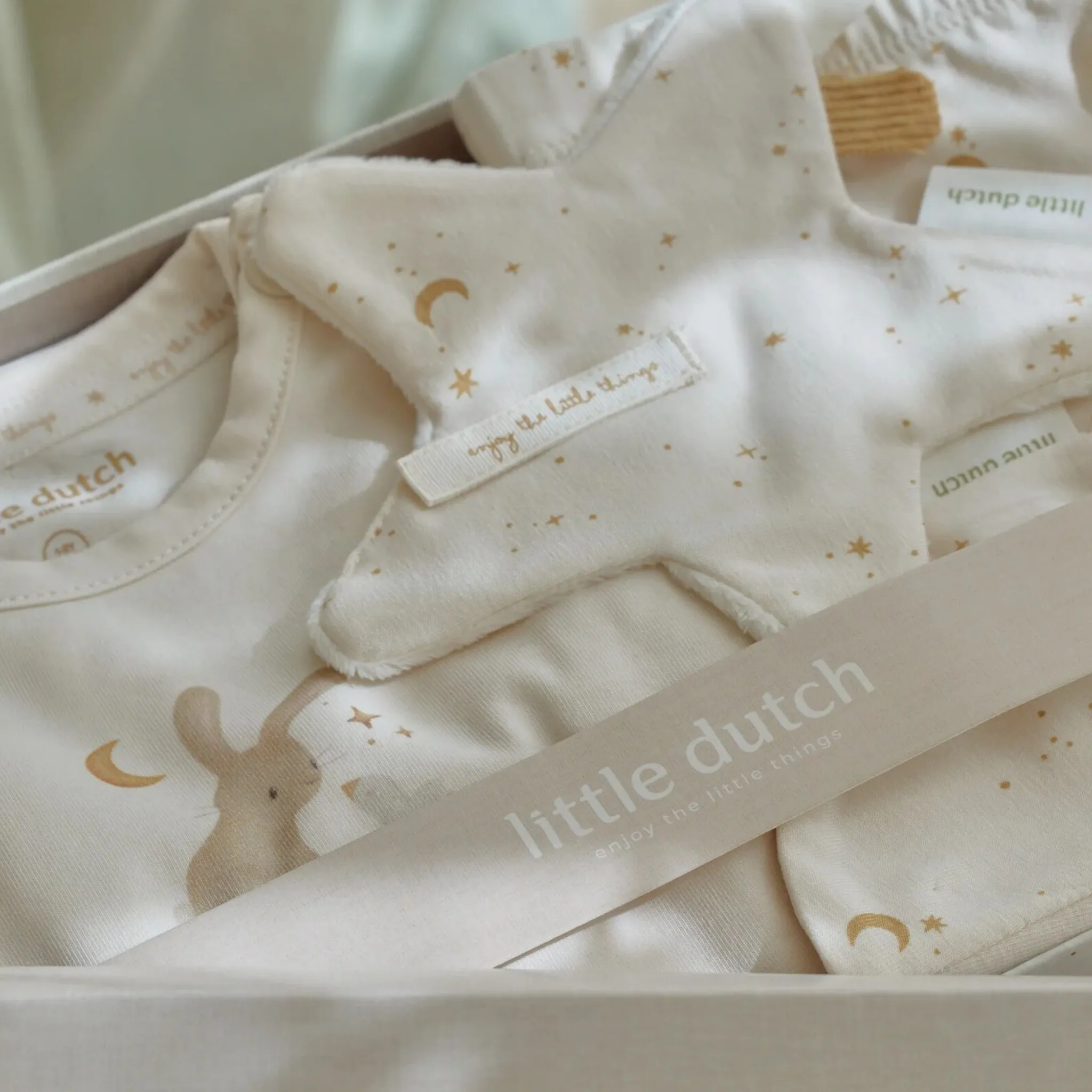 Little Dutch Maternity gift clothing set - Beige Clearance