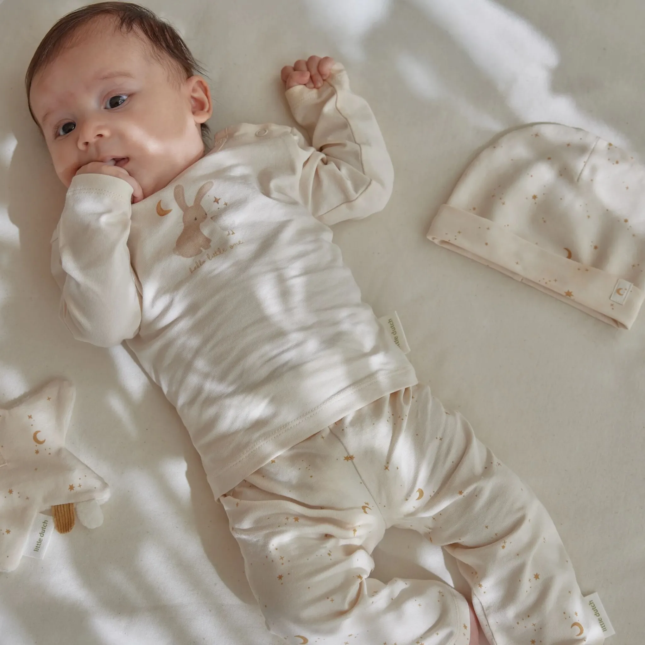 Little Dutch Maternity gift clothing set - Beige Clearance