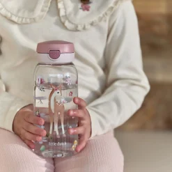 Little Dutch Mepal pop-up water bottle 600 ml - Pink Sale