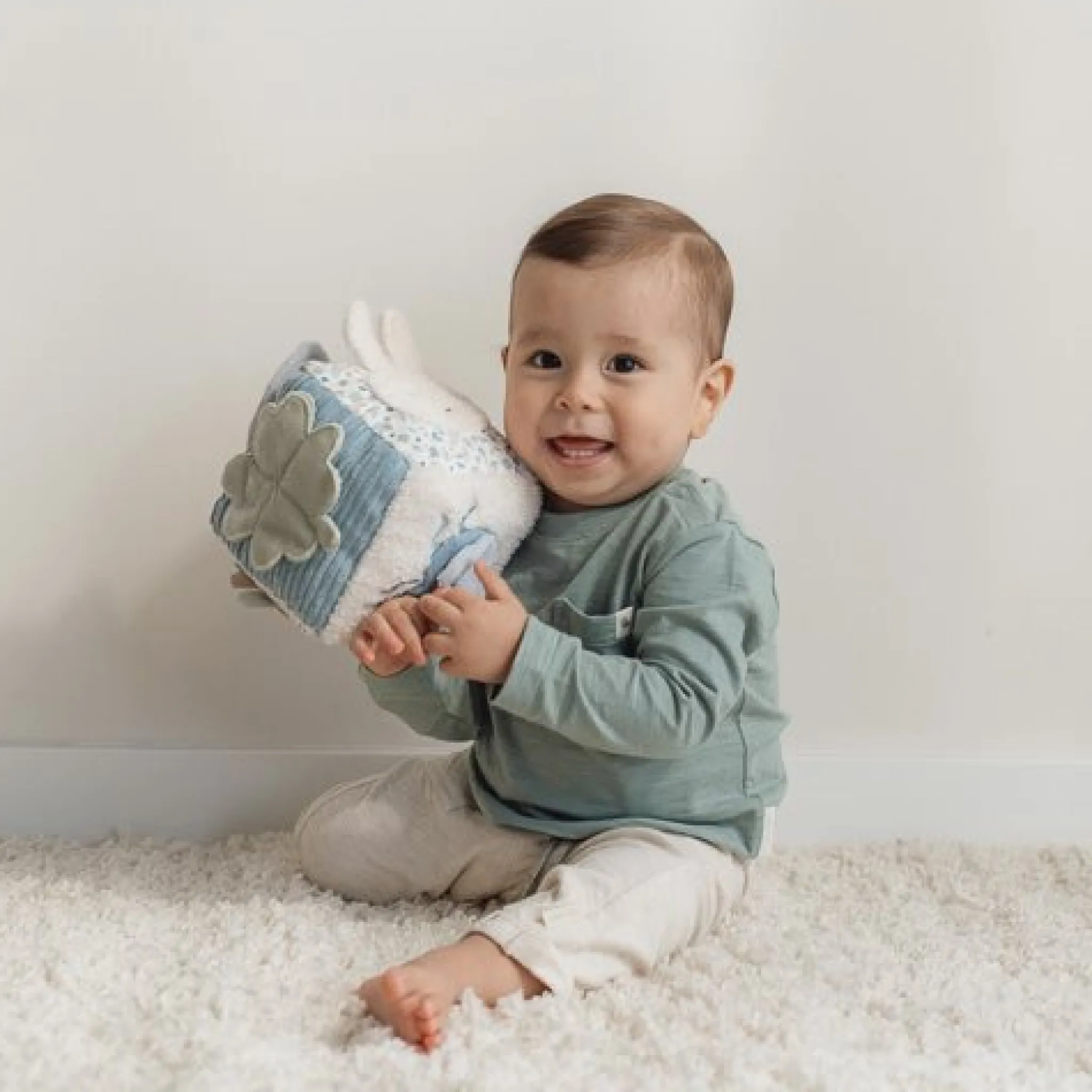 Little Dutch miffy activity cube - Blue - Lucky Leaves Online