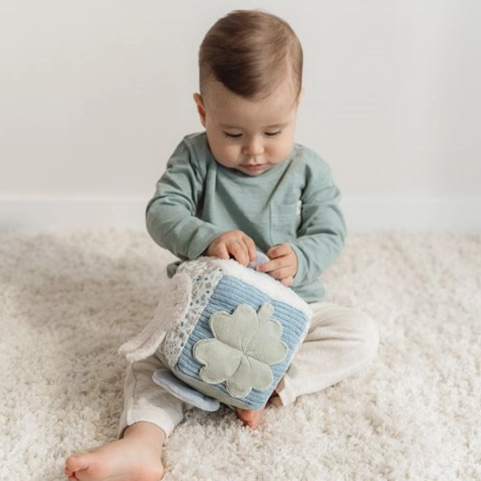Little Dutch miffy activity cube - Blue - Lucky Leaves Online