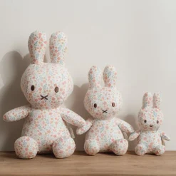 Little Dutch miffy cuddle all-over print 20 cm - Pink - Lucky Blossom Best