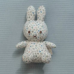 Little Dutch miffy cuddle all-over print 20 cm - Blue - Lucky Leaves Best