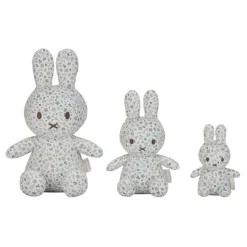 Little Dutch miffy cuddle all-over print 20 cm - Blue - Lucky Leaves Best